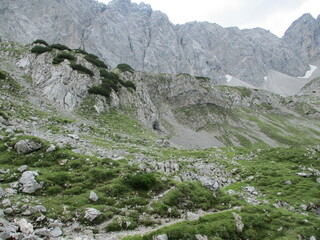 mountain landscape in the alps