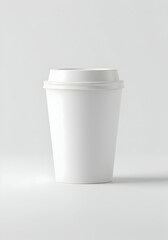 Blank White Coffee Cup Mockup Perfect for Branding and Design Projects Showcase Your Coffee Shop Menu Designs Easily