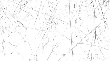 Black and white sketch line grunge texture design. Rough hand-drawn lines with distressed overlay. Isolated abstract background for vintage style projects.