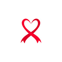 World Blood Donor Day Ribbon