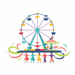 Carnival Celebration Ferris Wheel