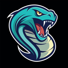 design logo icon illustration mascot character snake