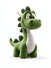 Cute Cartoon Dragon Figure