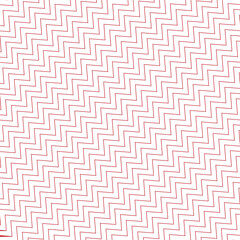 simple abstract red colour diagnal zig zag line pattern with white background.