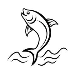 Fish Jumping from Water