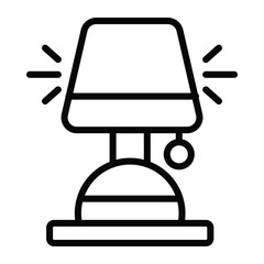 Hotel Outline icons pack