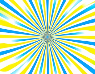 Colorful rainbow curve pop frame background