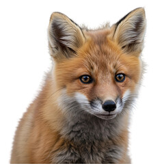 Obraz premium Red Fox Kit: Majestic Portrait of a Young Vulpes Vulpes