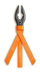 Orange Ribbon Wrench