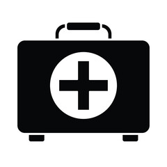 Obraz premium first aid kit clip art, first aid kit silhouette, medical clip art