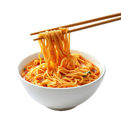 Tomato and Peppers Sauce Spaghetti Dish in a Greek Restaurant in Athens