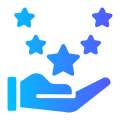 Online Reputation Management — stars and thumbs up icons 