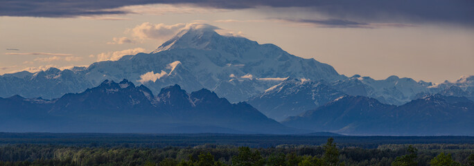 Panorama Denali McKinley The Tallest