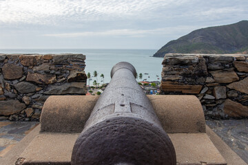 Fortin de La Galera Fort in Juan Griego,  Margarita Island. Fort built in the 17th century