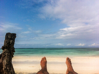 plage à Zanzibar en Tanzanie