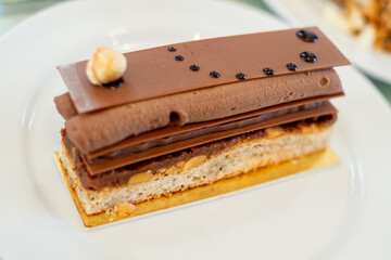 Delicious Chocolate Hazelnut Pastry