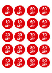 セールPOP 5%OFFから90%OFFまで 03