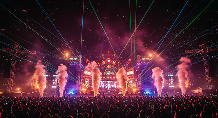 Electric Music Festival A Night of Lights, Music, and Energy