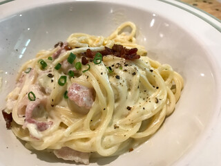 Creamy Spaghetti Carbonara