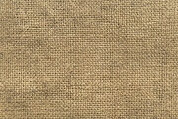 brown burlap texture background close up