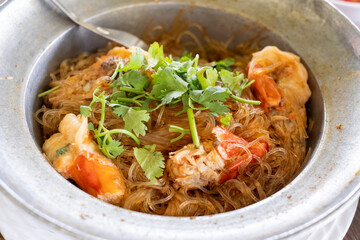 Delicious Shrimp Glass Noodle Dish