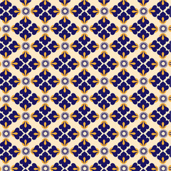 seamless pattern with geometric shapes