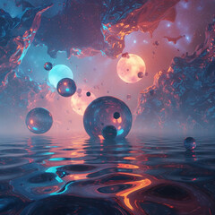 Surreal Cosmic Reflections