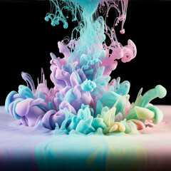 Color Bloom Reaction