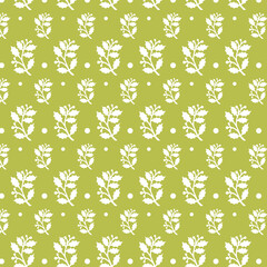 seamless pattern with flowers