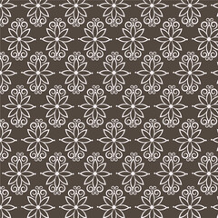seamless pattern with flowers