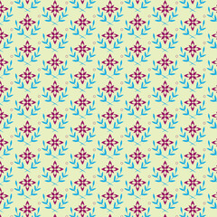 seamless pattern with flowers