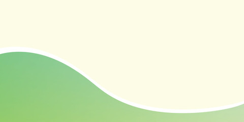 Modern Green and Blue Wavy Background for Business Presentation or Website Banner.Elegant Pastel Gradient Background with Abstract Wavy Shapes for Web and Print.Soft Light Background with Curved Gradi