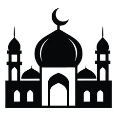 taj mahal vector illustration