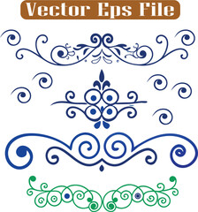 Floral and Vintage Ornament Design 