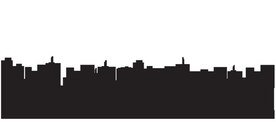 Fototapeta premium skyline silhouette illustration