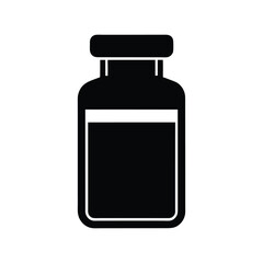 vector illustration of a bottle