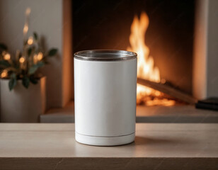 Versatile 20oz Blank White Tumblers in Rustic and Bright Settings