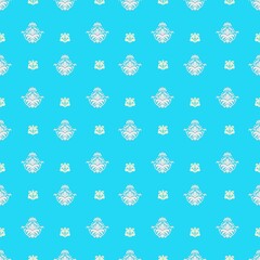 seamless pattern with snowflakes