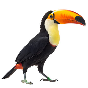toucan isolated on white background