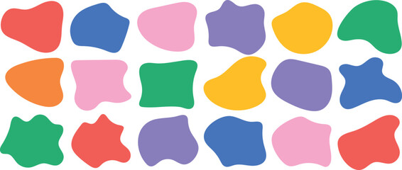 Colorful Vector Set of Speech Bubbles, Blank Labels, Vintage Tags, Web Icons, Talk Clouds, Circle Stickers, Paper Frames, Decorative Signs, Design Elements, and Banner Shapes for Communication and Mes