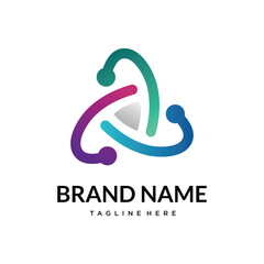 A tech  technology logo