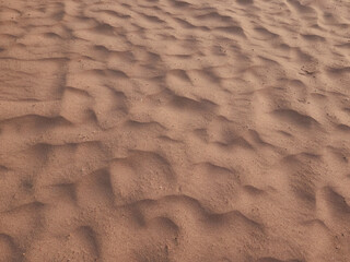 fragment of desert sand in egypt as background
