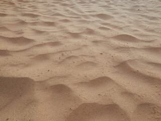 fragment of desert sand in egypt as background