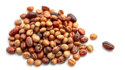 Fototapeta premium Roasted Coffee Beans: A Close-Up Still Life