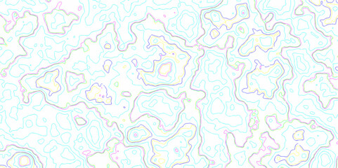 Natural printing illustrations of maps. panorama view multicolor wave curve lines banner background. Natural printing illustrations of maps. 