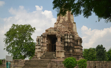 Fototapeta premium Khajuraho – The Timeless Land of Temples, Art, and Heritage 