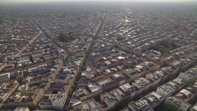 panorama of the city of Harare the capital of Zimbabwe