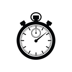 Cute clock vector art illustration