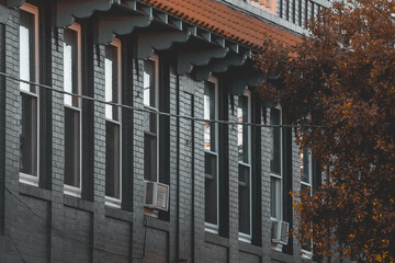 Obraz premium old building in the city