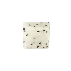 Dragon fruit, Pitaya slice cutout, full depth of field.